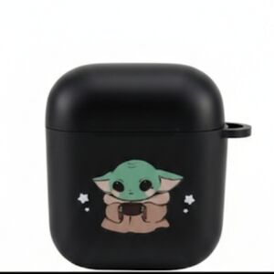 New Black AirPods Case with Baby Yoda Design